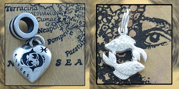 Sterling Silver Charms: Astrological Signs