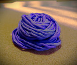 Hand Dyed Silk Cords: Lt. Purple-Sold By The Individual Cord (Width: 2-3mm)