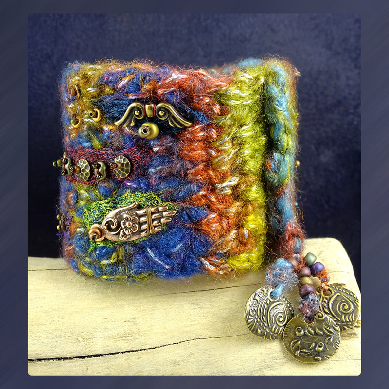 Winter’s Bark Cuff Bracelet
