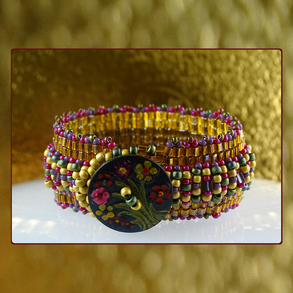 The Dreamweaver Bracelet w/ Japanese Seed Beads