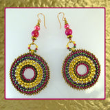 Allegra-Weave Earrings