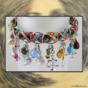 Sterling Silver Astrological Charms: Full Zodiac Charm Bracelet