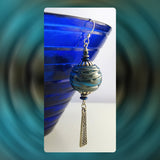 Earrings Featuring Our Own Handmade Beads