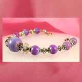 Beaded Bracelet w/ Our Own Handmade Glass Beads