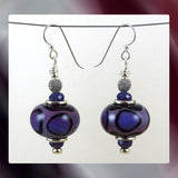 Earrings Featuring Our Own Handmade Beads & Sterling Silver Ear-wires
