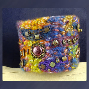 Winter's Bark Cuff Bracelet