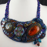 The Big Bang Necklace: Handmade / Hand-Embroidered