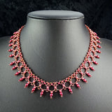 Cleopatra's Sunset Hand-Woven Collar