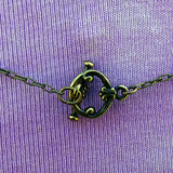 Mandala Amulet Necklace with Hand-Woven Pendant