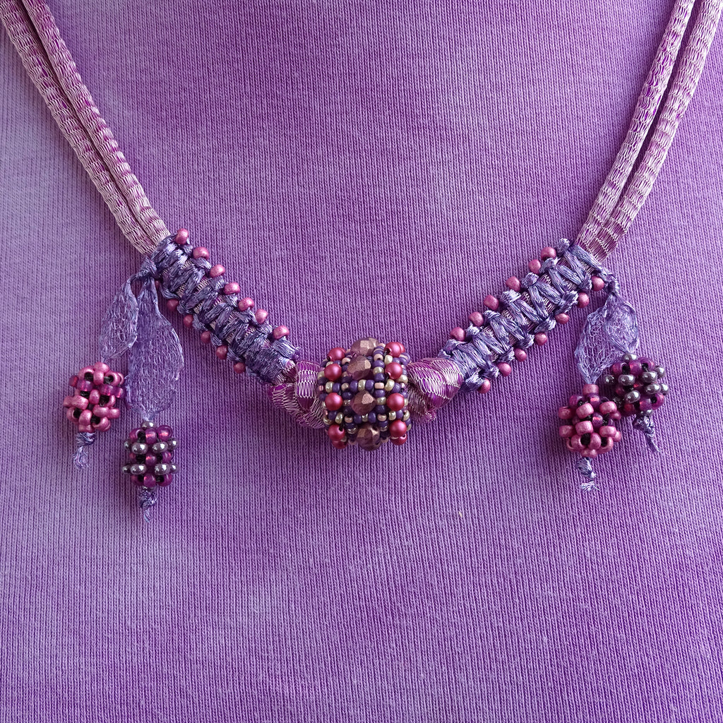 Elderberry Weave Necklace (Hand Woven)