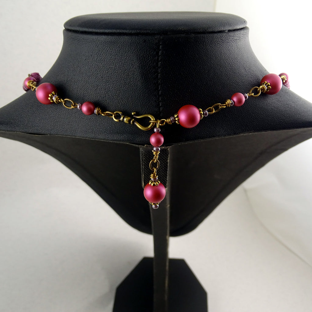 Elderberry Weave Necklace (Hand Woven)