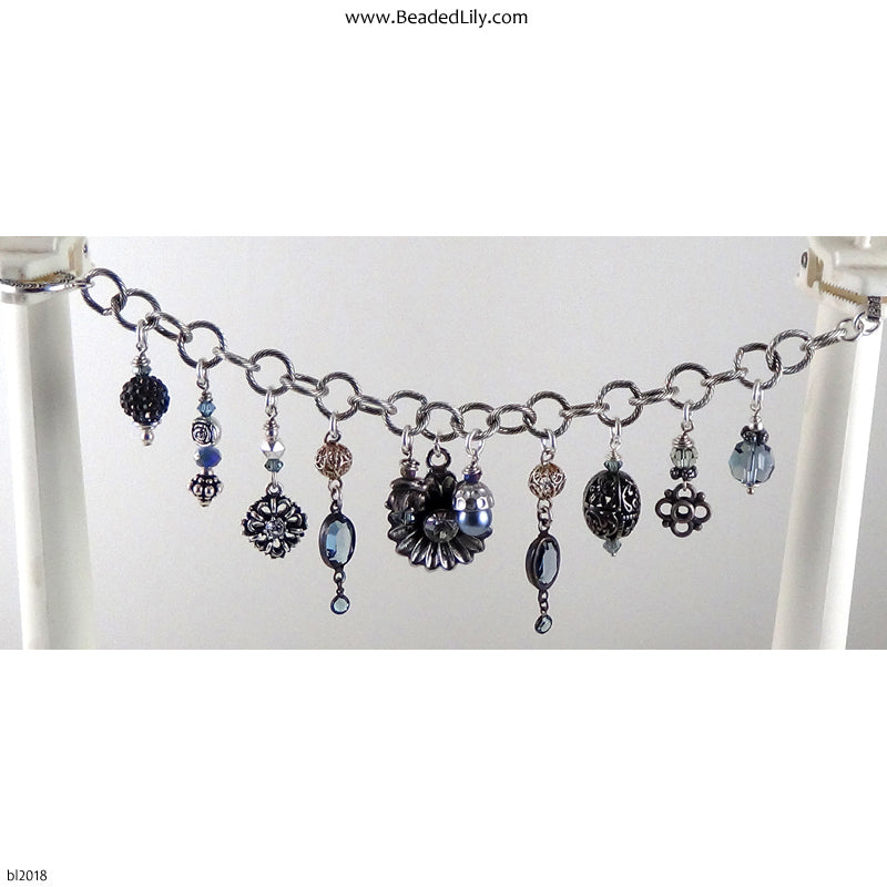 Vintage-Styled Charm Bracelet