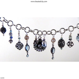 Vintage-Styled Charm Bracelet