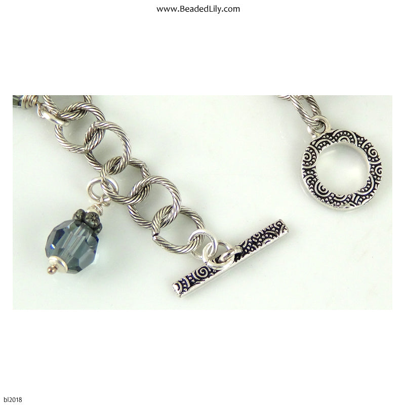 Vintage-Styled Charm Bracelet