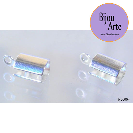 Silver-Plated Crimps (Bag of 12)