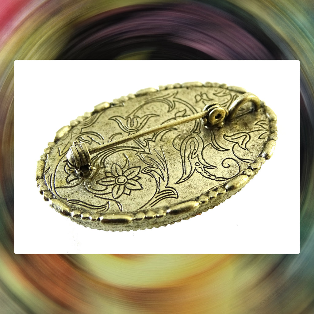 Hand Crafted Brooch / Pendant: Frida Kahlo