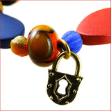 Fantasia Firenze Handcrafted Jewelry: "Charmed in Florence" Stretch Bracelet