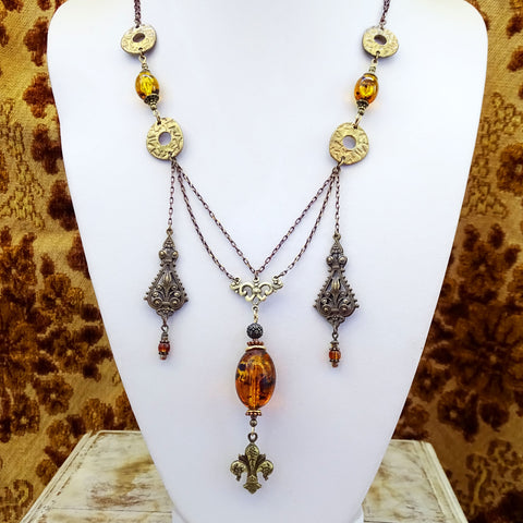 Fantasia Firenze Handcrafted Jewelry: "Ophelia" Necklace