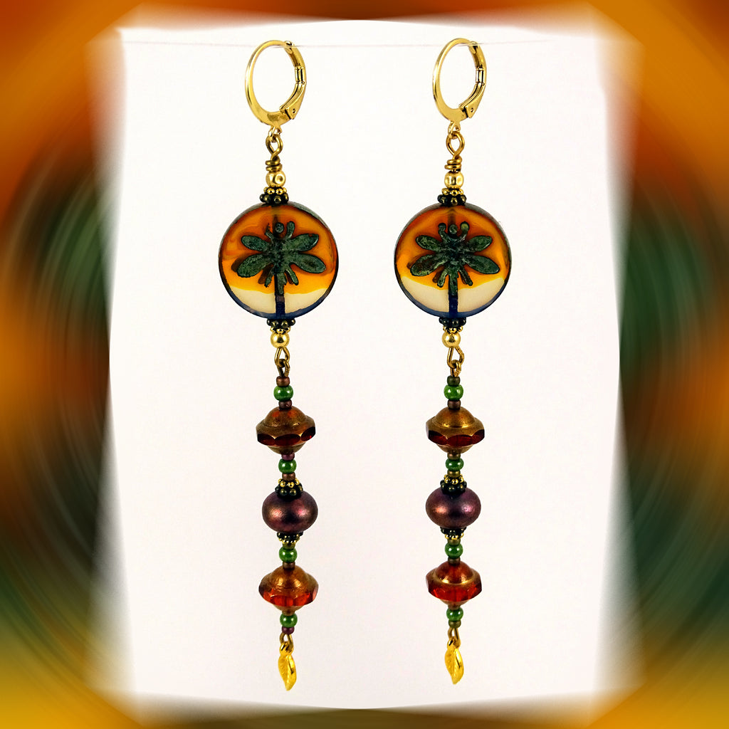Tuscan Sunset Earrings