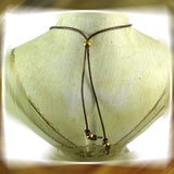 Necklace Featuring Our Own Handmade Glass Beads & Pendant