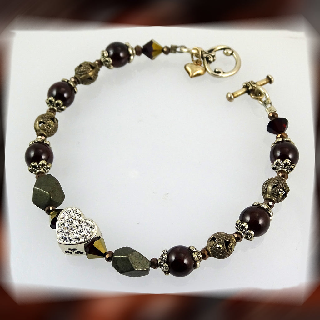 The "Twin Flame" Bracelet (Capricorn)