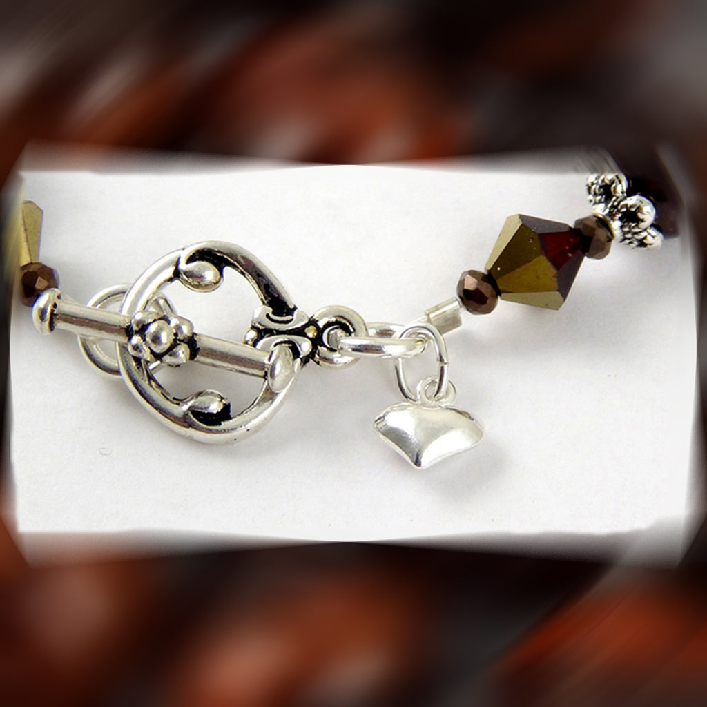 The "Twin Flame" Bracelet (Capricorn)