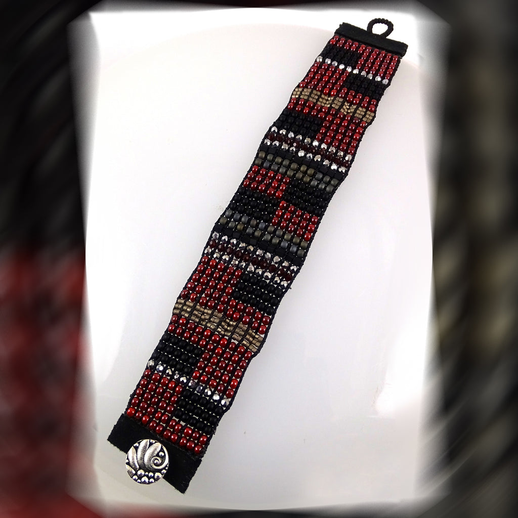 Patch-Work Weave Bracelet