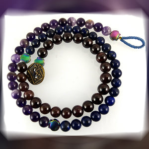 Semi-Precious Wrap Bracelet