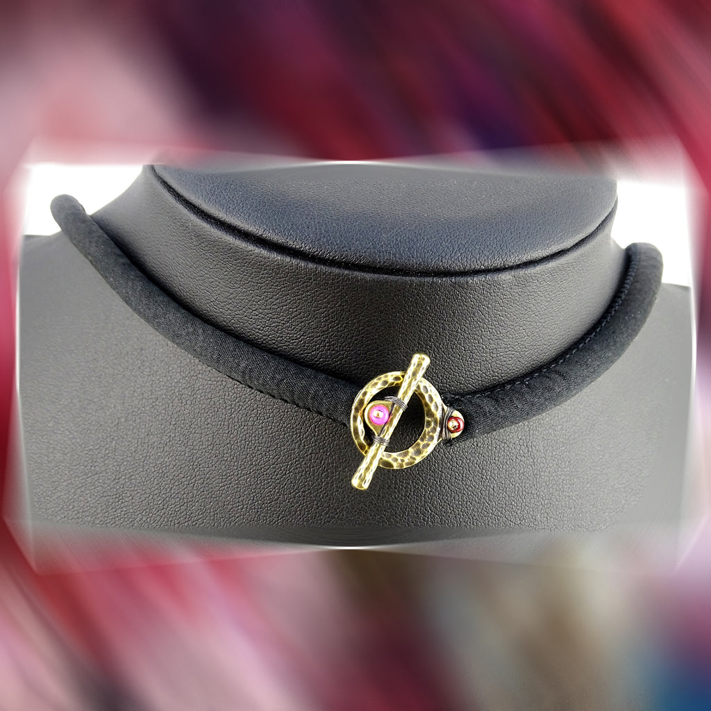 February’s Flower: Collage-Treasure Necklace