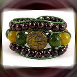 Leather Wrap Bracelet - For Him Or Her