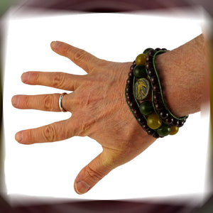 The "Cosmic Bro" Wrap Bracelet