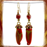 Sassy Chili Pepper Earrings