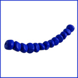 Handmade Glass Bead Set: 13 Lampwork Beads (Lapis Nuggets)