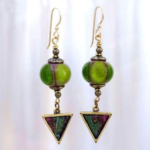 Fantasia Firenze Handcrafted Jewelry: Olivia Earrings