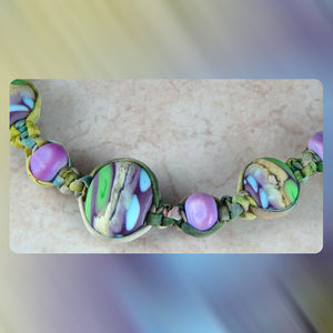 Terra-Cielo Macramè Bracelet