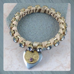 Boho Bling Wrapped Bangle