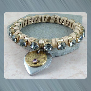 Boho Bling Wrapped Bangle