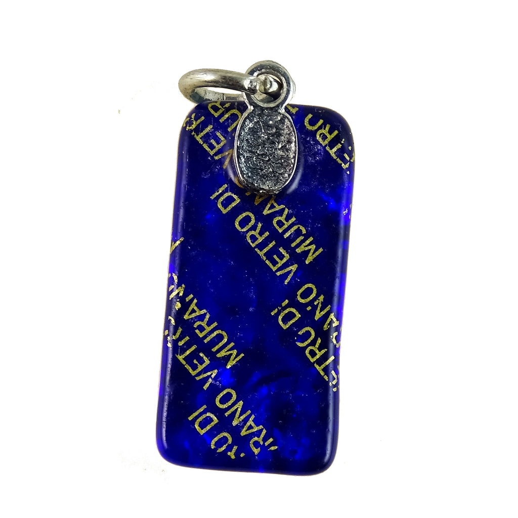 Venetian Glass Pendant: Handmade In Murano