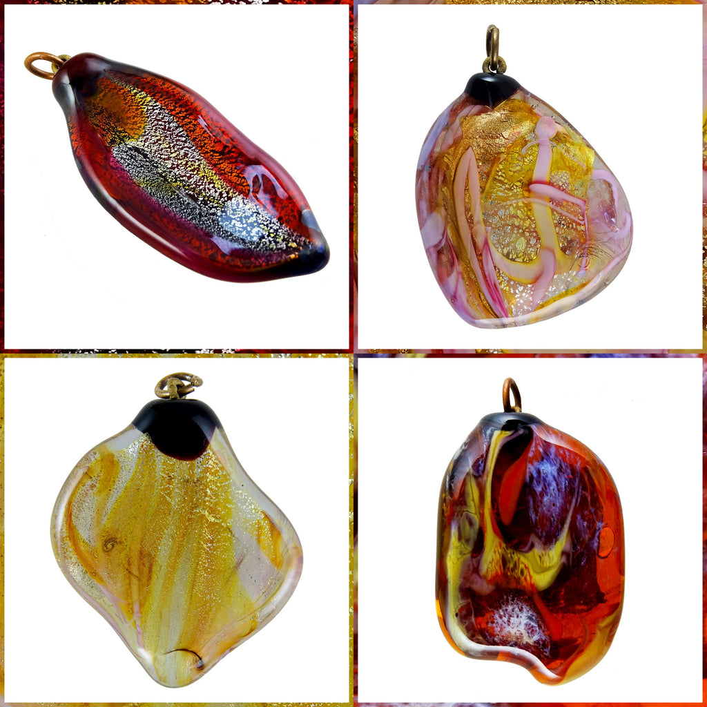 At The Torch! Handmade Glass Pendants by Tim James