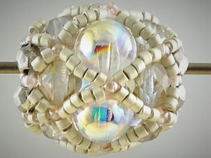 Bubbles - Hand-Woven Beaded Beads