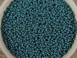 Matte Glazed Peacock  11/0