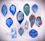 Designer Bead Bundle - Murano Glass Pendants - Shades of Blue
