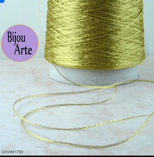 1-Millimeter Wire Mesh Ribbon: 30 Meter, 3-Color Spool, Ant. Gold, Copper, Pale Gold