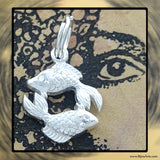 Sterling Silver Astrological Charm: PISCES