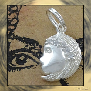 Sterling Silver Astrological Charm: VIRGO