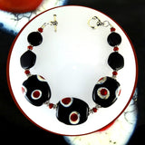 Bracelet w/ Our Own Handmade Lampwork Beads & Czech Glass