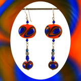 Earrings Featuring Our Own Handmade Beads (Made to Order)