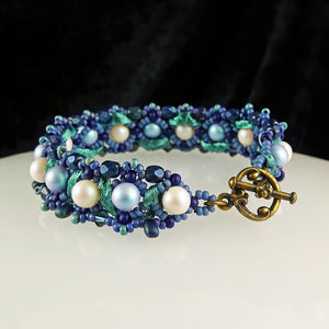 The Robin's Nest Bracelet - Hand Woven