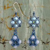 Blue Ice Earrings
