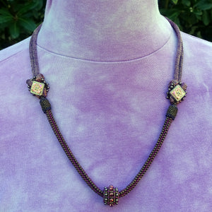 The Caterina Hand-Woven Necklace